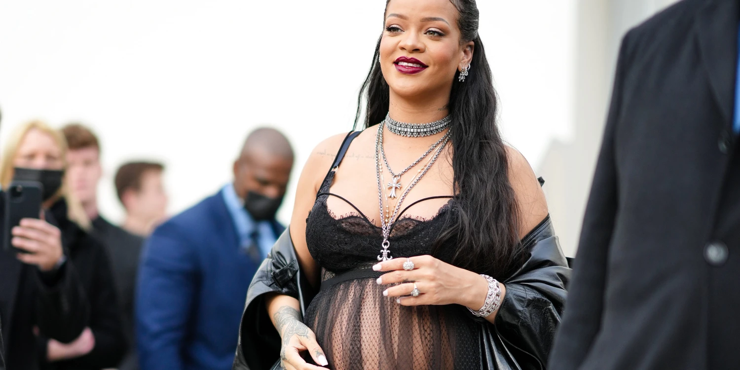 Pregnant Rihanna